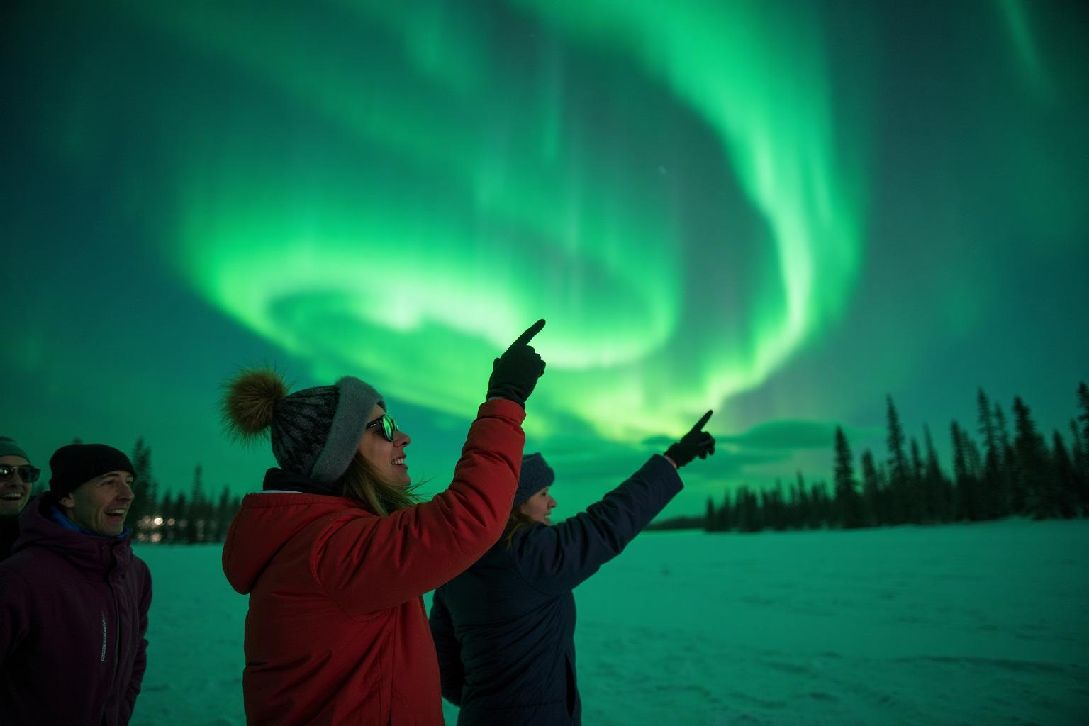 옐로나이프 vs 아이슬란드: 오로라 관측에 더 좋은 곳은?
